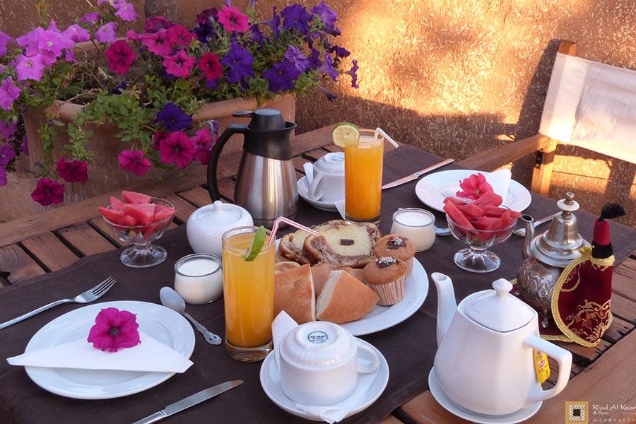 Moroccan Breakfast & Half Board | Riad Al Ksar & Spa