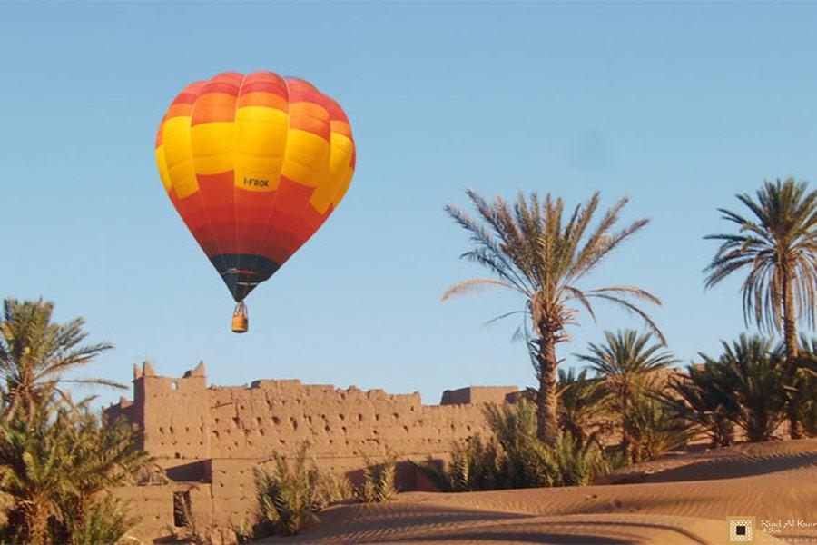 Résultat de recherche d'images pour "vol en montgolfière au maroc photos"