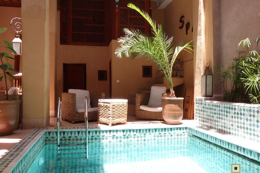 Riad Marrakech avec Piscine | Riad Al Ksar & Spa Médina Maroc