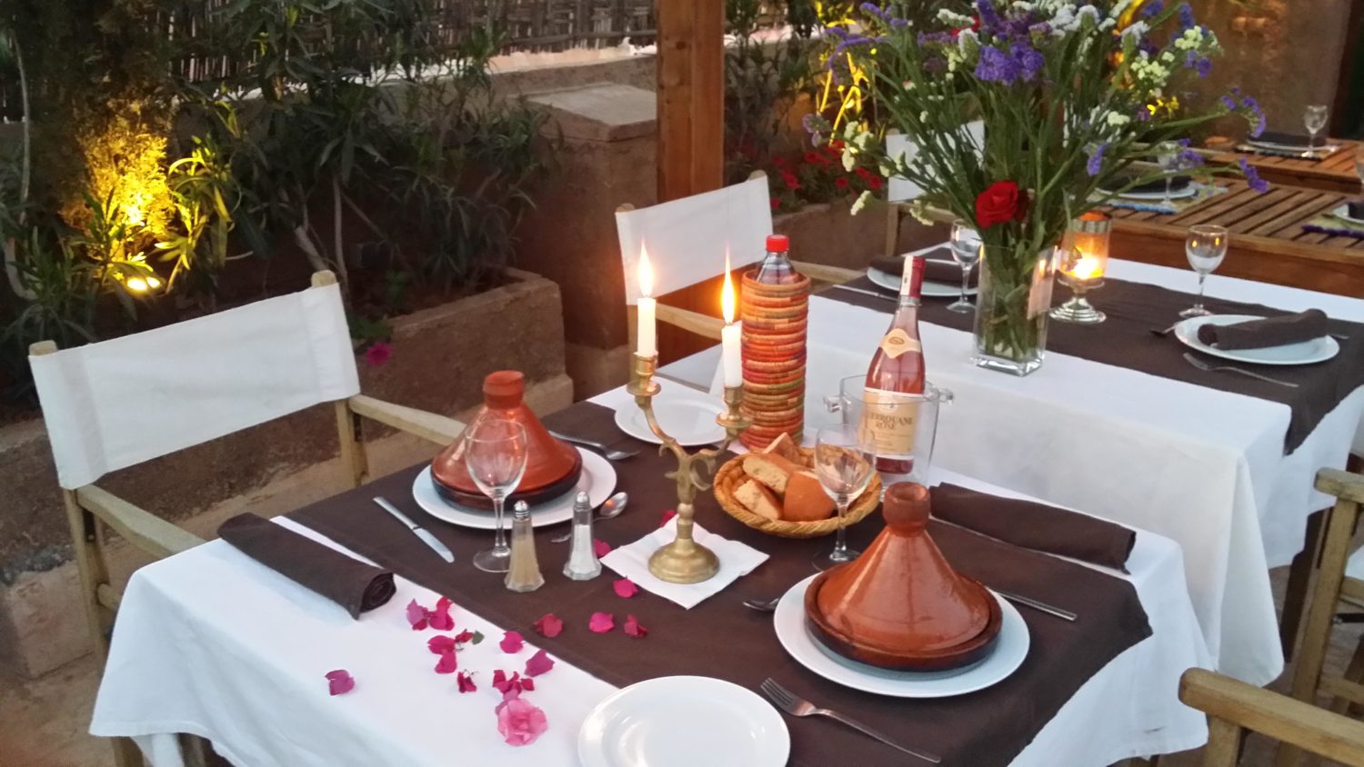 Restaurant Marrakech medina Riad of Charm Al Ksar Spa