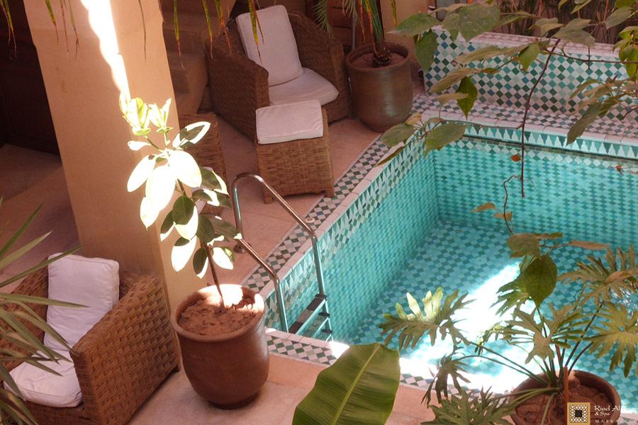 Riad Marrakech avec Piscine | Riad Al Ksar & Spa Médina Maroc