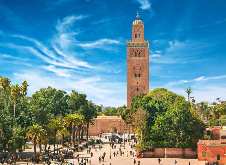 Quartiers de Marrakech Gueliz Medina Palmeraie