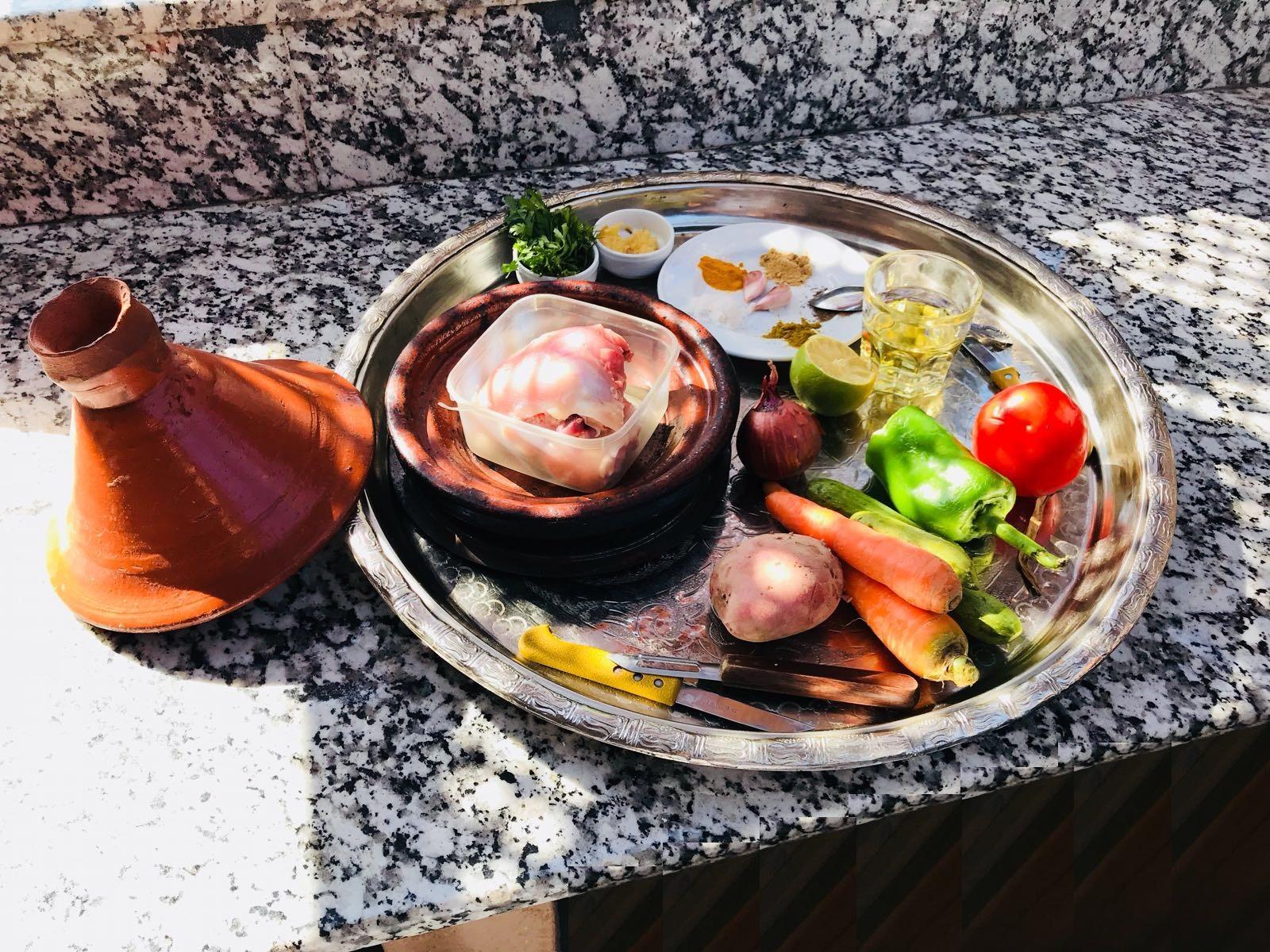 tagine cours cuisine Marrakech Cooking Class Workshop at Riad Al Ksar