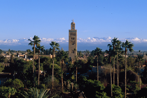 Que Voir à Marrakech | La Koutoubia et l'Atlas