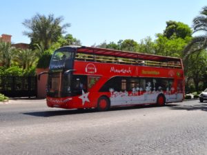 se déplacer a Marrakech taxi bus train vélo scooter voiture tarif billet