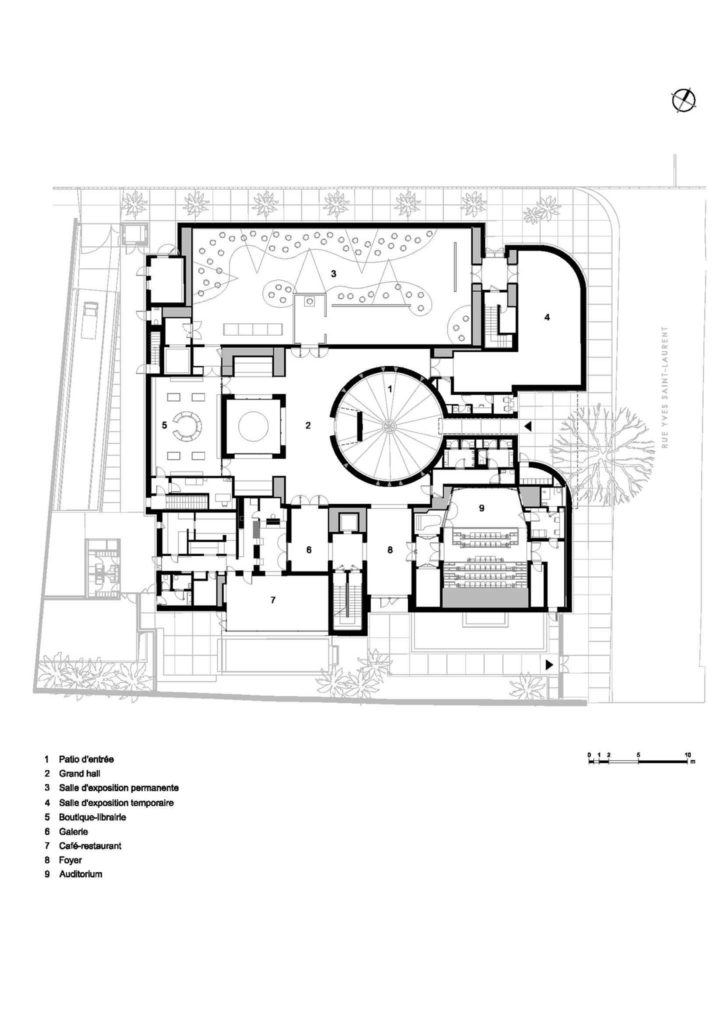 Musée Yves Saint Laurent Marrakech YSL myslm Plan | Riad Al Ksar & Spa