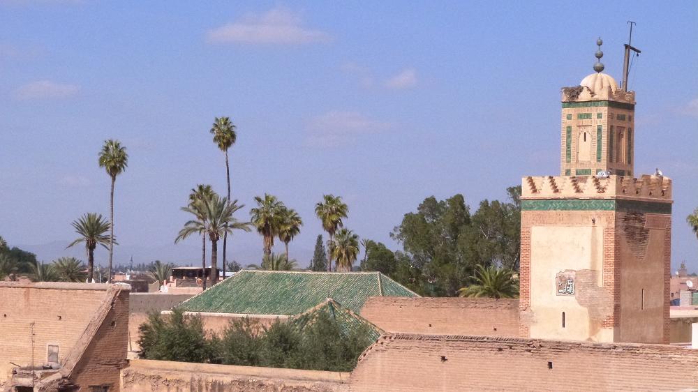 palais_bahia marrakech vue depuis Riad Al Ksar