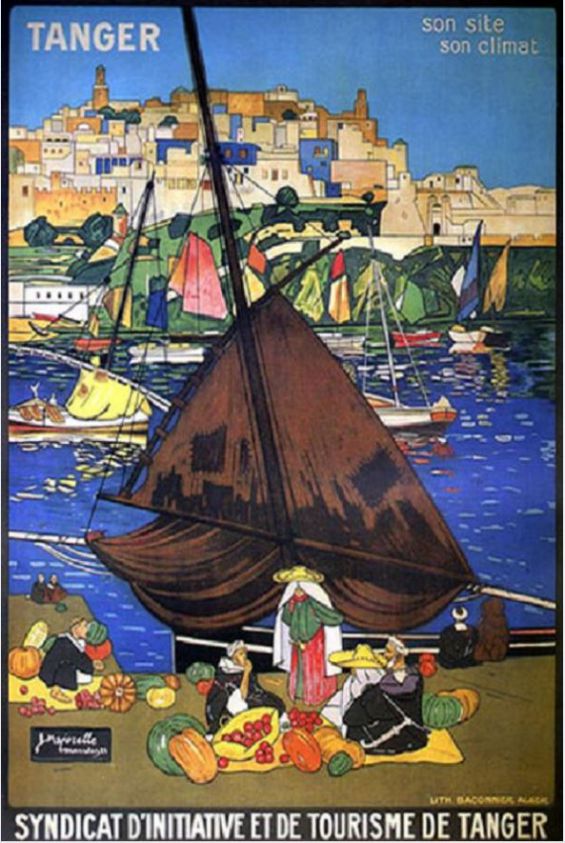 Jacques Majorelle - Poster for Moroccan Tourism Board