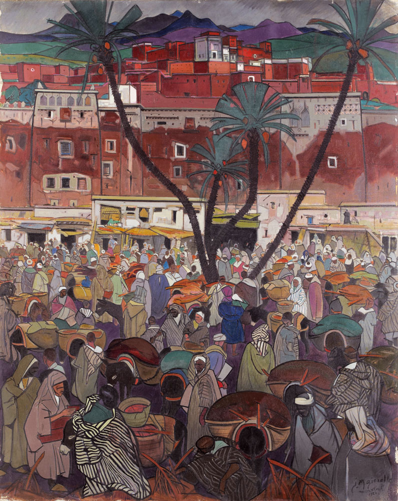 Jacques Majorelle 1924, Kasbah rouge