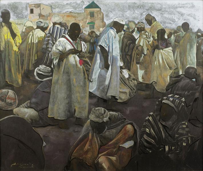 Jacques Majorelle - Jour de souk dans la montagne