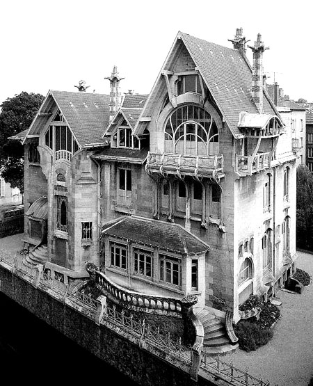 Villa jika de style Art Déco des Majorelle à Nancy