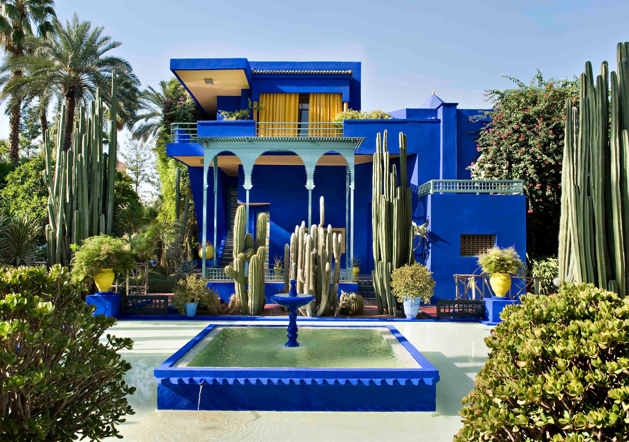 Atelier Villa Cubiste Bleue Jardin Majorelle - Architecte Paul Sinoir