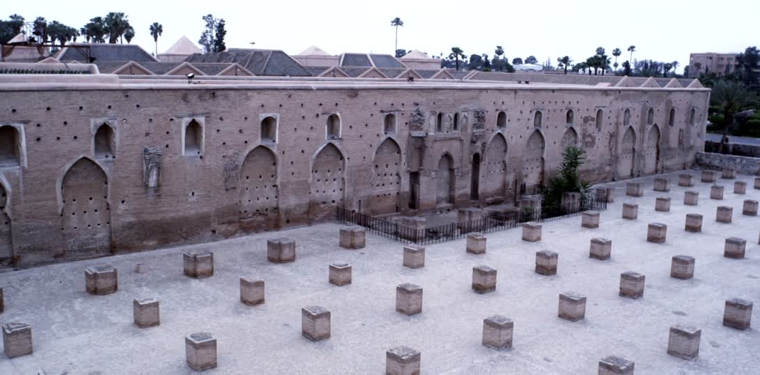 Ruines de l ancienne Mosquee de la Koutoubia Marrakech