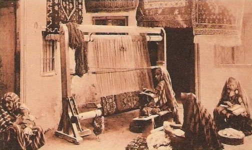 tissage-tapis marocain