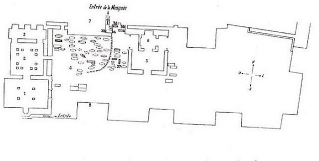 plan general tombeaux saadiens