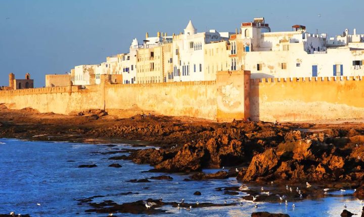 Essaouira remparts et la Sqala de la Kasbah