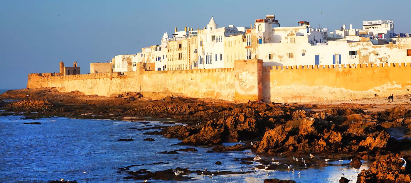 Essaouira remparts et la Sqala de la Kasbah