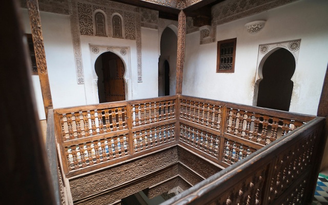 Medersa Ben Youssef Islamic school, Marrakech Medina Morocco,