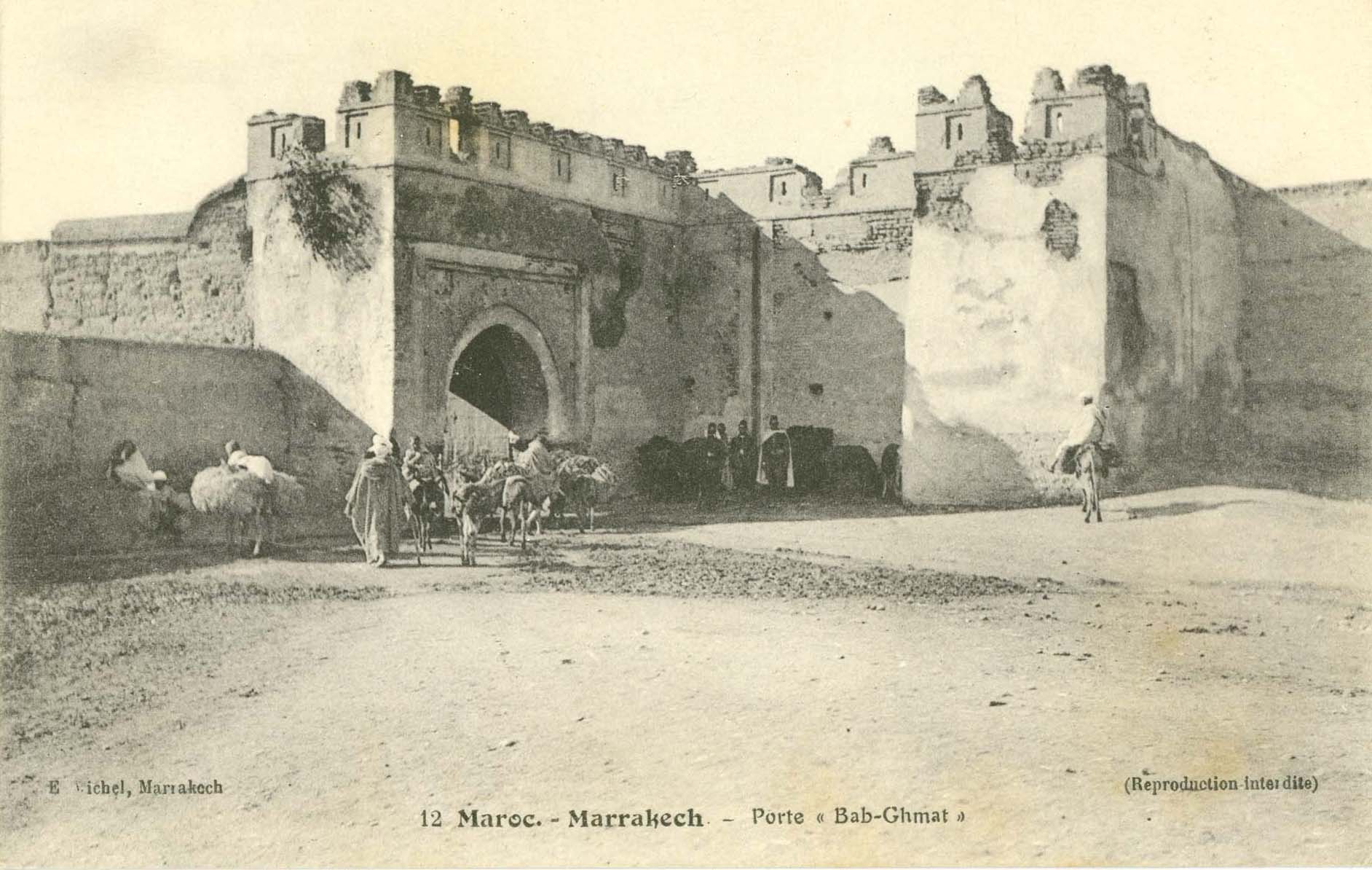 bab ghmat marrakech ancienne photo © E Michel