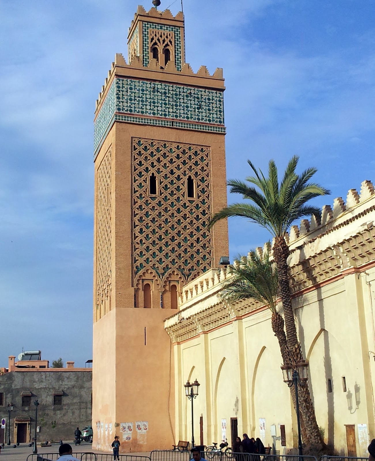minaret mosquée kasbah Al Yazid Marrakech - Almohade