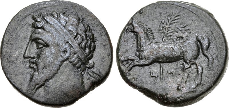 MASSINISSA Roi Numidie - silver coin - piece argent