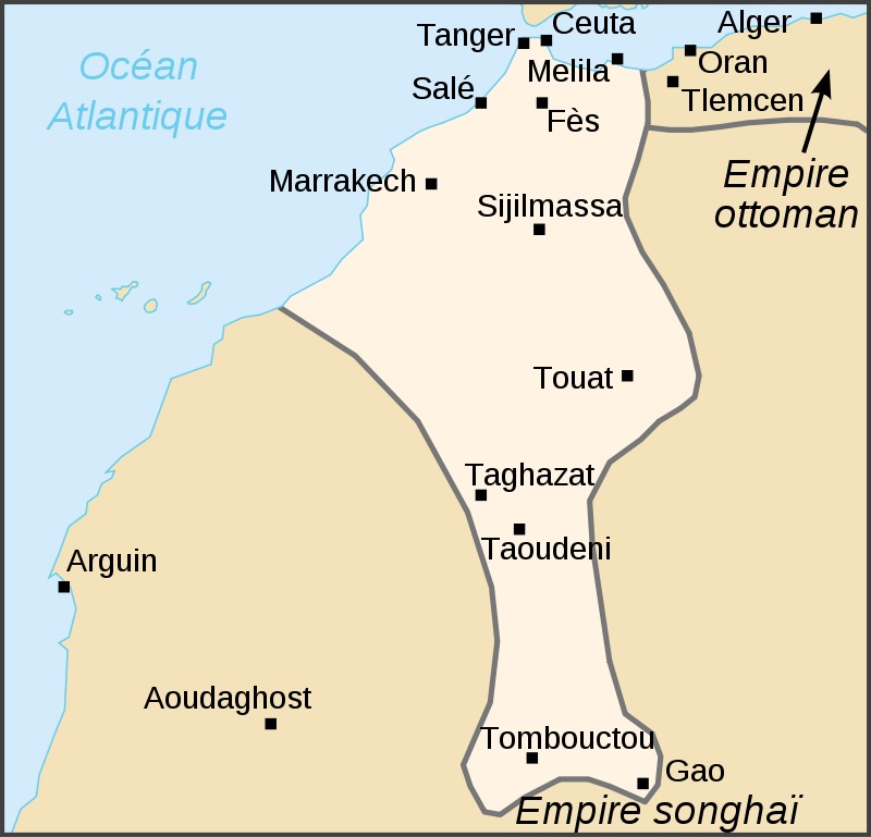 Conquêtes des Saadiens - Empire Saadien Royaume de Marrakech - History of Marrakech