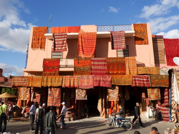 tapis souk marrakech