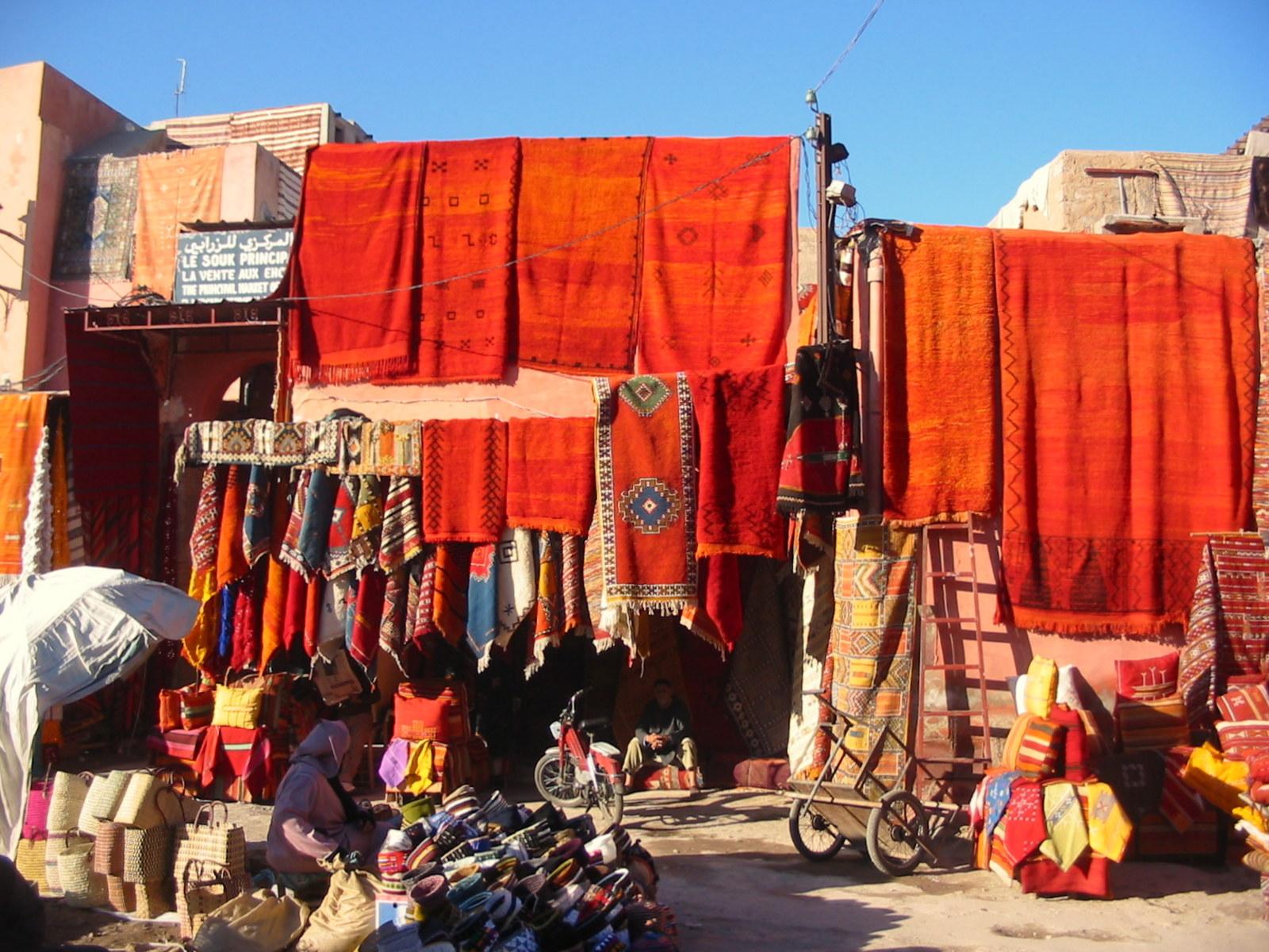 souk zrabi - souk des tapis de marrakech