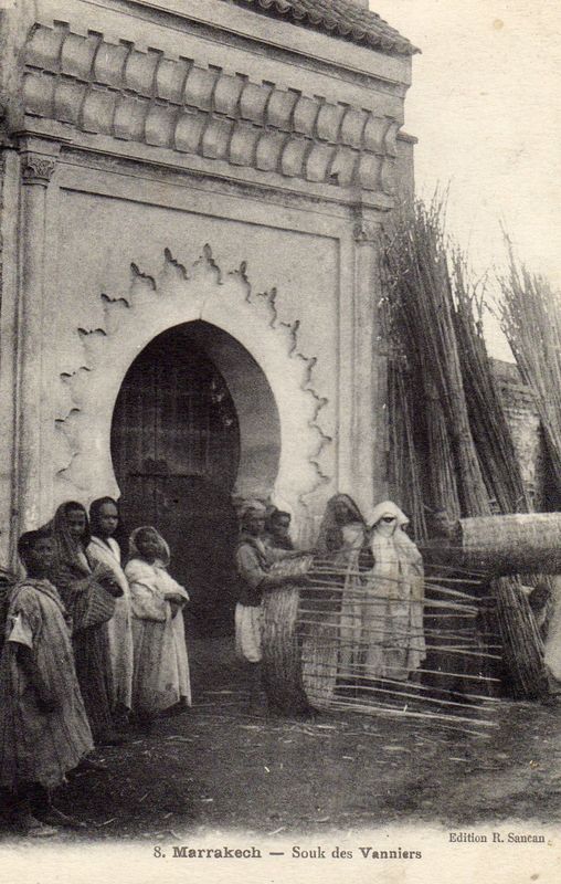 marrakech souk des vanniers