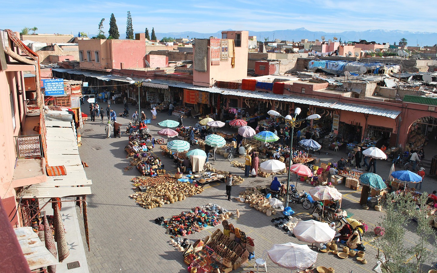 Souks à épice (Moulin à épices) : Souks : Médina : Marrakech